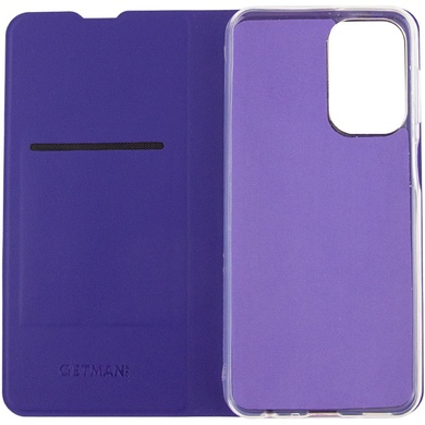 Кожаный чехол книжка GETMAN Elegant (PU) для Samsung Galaxy M34 5G Фиолетовый