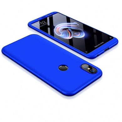Пластиковая накладка GKK LikGus 360 градусов для Xiaomi Redmi Note 6 Pro Синий