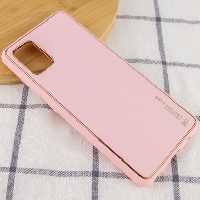 Шкіряний чохол Xshield для Xiaomi Redmi Note 10 / Note 10s, Рожевий / Pink