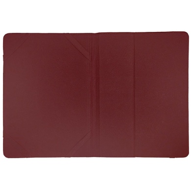 Универсальный чехол книжка для планшета 9-10" (на резинках) Красный