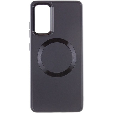 TPU чохол Bonbon Metal Style with MagSafe для Samsung Galaxy A54 5G, Чорний / Black
