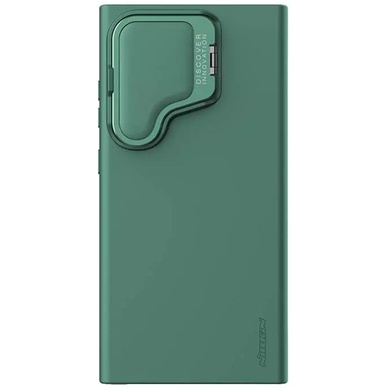 Силіконова накладка Nillkin Camshield Silky Prop для Samsung Galaxy S24 Ultra, Dark green