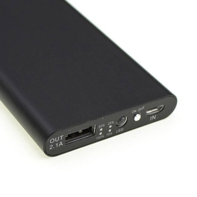 Портативное зарядное устройство Kingleen PZX C118 (11200 mAh 1USB 2.1A) Черный