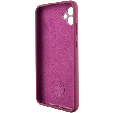 Чохол Silicone Cover Lakshmi Full Camera (AAA) для Samsung Galaxy A05, Бордовый / Plum