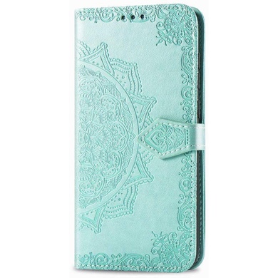 Кожаный чехол (книжка) Art Case с визитницей для Samsung Galaxy Xcover 4 SM-G390 Бирюзовый