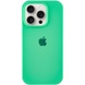 Чохол Silicone Case Full Protective (AA) для Apple iPhone 15 Pro (6.1"), Зелений / Spearmint