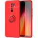 TPU чехол Deen ColorRing под магнитный держатель (opp) для Xiaomi Redmi 9 Красный / Красный