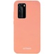 Чехол Silicone Cover GETMAN for Magnet для Huawei P40 Розовый / Flamingo