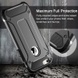 Броньований протиударний TPU+PC чохол Immortal для Apple iPhone 5 / 5S / SE, Металл / Gun Metal