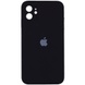 Чохол Silicone Case Square Full Camera Protective (AA) для Apple iPhone 11 (6.1 "), Чорний / Black