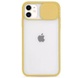 Чехол Camshield mate TPU со шторкой для камеры для Apple iPhone 11 (6.1") Желтый