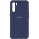 Чехол Silicone Cover My Color Full Protective (A) для Oppo A91 Синий / Midnight blue