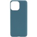 Силиконовый чехол Candy для Apple iPhone 13 Pro Max (6.7") Синий / Powder Blue