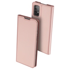 Чехол-книжка Dux Ducis с карманом для визиток для Samsung Galaxy A53 5G Rose Gold