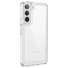 Чохол TPU+PC Clear 2.0 mm metal buttons для Samsung Galaxy S23, Прозрачный