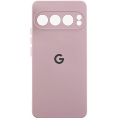 Чехол Silicone Cover Lakshmi Full Camera (AAA) with Logo для Google Pixel 9 Pro XL Розовый / Pink Sand