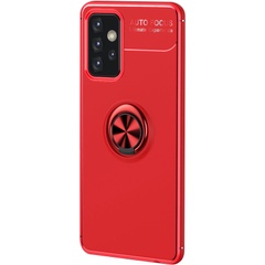 TPU чехол Deen ColorRing под магнитный держатель (opp) для Samsung Galaxy A23 4G Красный / Красный