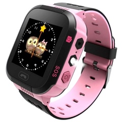 Детские cмарт-часы с GPS Kids Smart Watch Розовый