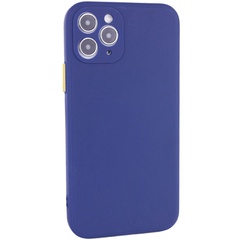 Чехол TPU Square Full Camera для Apple iPhone 11 Pro Max (6.5") Синий