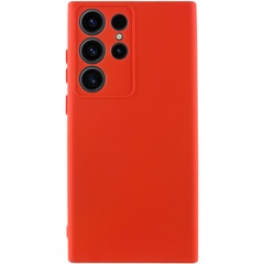 Чехол Silicone Cover Lakshmi Full Camera (AA) для Samsung Galaxy S25 Ultra Красный / Red