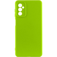 Чохол Silicone Cover Lakshmi Full Camera (A) для Samsung Galaxy A24 4G, Салатовый / Neon green
