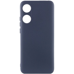 Чохол Silicone Cover Lakshmi Full Camera (A) для Oppo A78 4G, Синій / Midnight Blue
