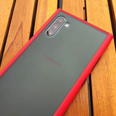 TPU+PC чохол LikGus Maxshield для Samsung Galaxy Note 10, Червоний
