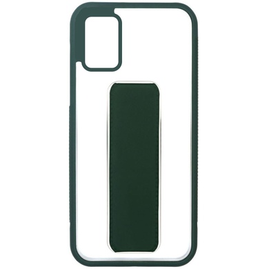 Чохол TPU+PC Hand holder для Samsung Galaxy A51, Dark green