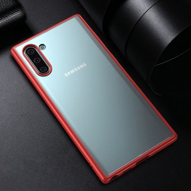 TPU+PC чехол LikGus Maxshield для Samsung Galaxy Note 10 Красный