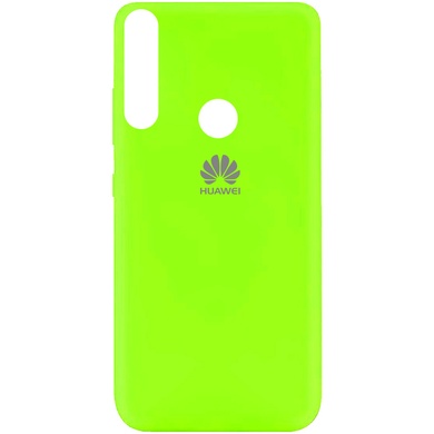 Чехол Silicone Cover My Color Full Protective (A) для Huawei P Smart Z / Honor 9X Салатовый / Neon green