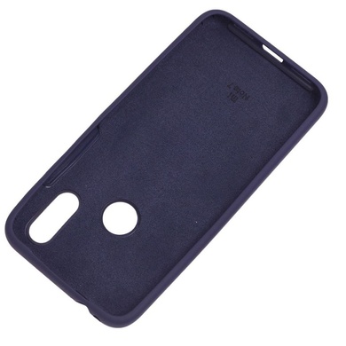 Чехол Silicone Cover Full Protective (AA) для Xiaomi Redmi 7 Синий / Midnight Blue