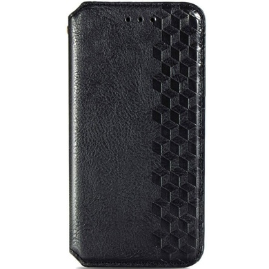 Кожаный чехол книжка GETMAN Cubic (PU) для Samsung Galaxy M51 Черный