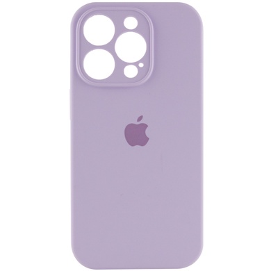 Чохол Silicone Case Full Camera Protective (AA) для Apple iPhone 14 Pro (6.1"), Бузковий / Lilac