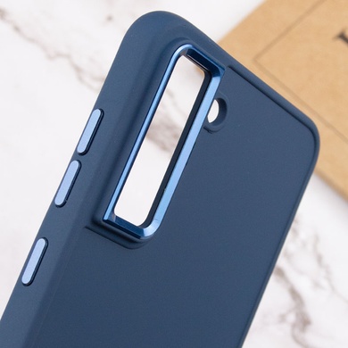 TPU чехол Bonbon Metal Style для Samsung Galaxy S23 Синий / Cosmos blue