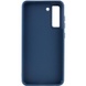 TPU чохол Bonbon Metal Style для Samsung Galaxy S23, Синій / Cosmos Blue