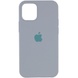 Чехол Silicone Case Full Protective (AA) для Apple iPhone 13 Pro Max (6.7") Серый / Mist Blue