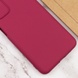 Чехол Silicone Cover Lakshmi Full Camera (A) для Xiaomi Redmi Note 10 Pro / 10 Pro Max Бордовый / Marsala