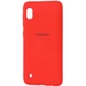 Чехол Silicone Cover Full Protective (AA) для Samsung Galaxy A10 (A105F) Красный / Red