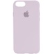 Чохол Silicone Case Full Protective (AA) для Apple iPhone 7 /8 / SE (2020) (4.7 "), Бузковий / Lilac