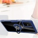 TPU+PC чохол Deen CrystalRing for Magnet (opp) для Samsung Galaxy A51, Бесцветный / Синий