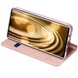 Чохол-книжка Dux Ducis з кишенею для візиток для Samsung Galaxy A21s, Rose Gold