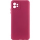 Чохол Silicone Cover Lakshmi Full Camera (A) для Motorola Moto G32, Бордовий / Marsala