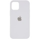 Чехол Silicone Case Full Protective (AA) для Apple iPhone 13 mini (5.4") Белый / White