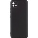 Чохол Silicone Cover Lakshmi Full Camera (A) для Samsung A750 Galaxy A7 (2018), Чорний / Black