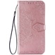 Кожаный чехол (книжка) Art Case с визитницей для TECNO Spark 7 Розовый