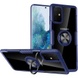 TPU+PC чохол Deen CrystalRing for Magnet (opp) для Samsung Galaxy A51, Бесцветный / Синий