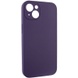 Чехол Silicone Case Full Camera Protective (AA) NO LOGO для Apple iPhone 15 Plus (6.7") Фиолетовый / Elderberry
