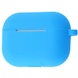 Силіконовий футляр New з карабіном для навушників Airpods Pro, Блакитний / Blue