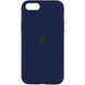 Чехол Silicone Case Full Protective (AA) для Apple iPhone SE (2020) Синий / Deep navy
