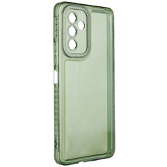 Чехол TPU Starfall Clear для Samsung Galaxy A31 Зеленый